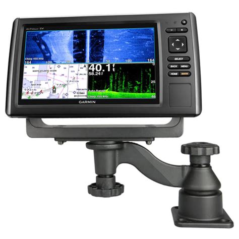 ram mount for depth finder.